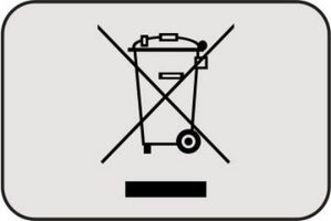 MP011000 - Label, Self Adhesive, 20 mm, 30 mm, Polypropylene, WEEE Wheeled Bin (Symbol) - MULTICOMP PRO