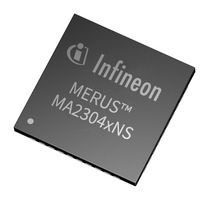 MA2304PNSXUMA1 - Audio Power Amplifier, 37 W, D, 2 Channel, 10V to 20V, QFN-EP, 40 Pins - INFINEON
