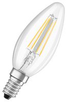 4058075434943 - LED Light Bulb, Filament Candle, E14, Cool White, 4000 K, Dimmable, 300° - LEDVANCE