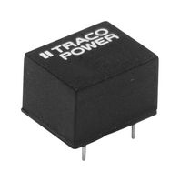 TDU 1-1213 - Isolated Through Hole DC/DC Converter, 1 W, 1 Output, 15 V, 67 mA - TRACO POWER