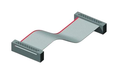 SAMTEC Picoflex and Ribbon FFSD-25-D-06.00-01-N-D02-M CABLE ASSY, 50P IDC RCPT-RCPT, 152.4MM SAMTEC 3712883 FFSD-25-D-06.00-01-N-D02-M