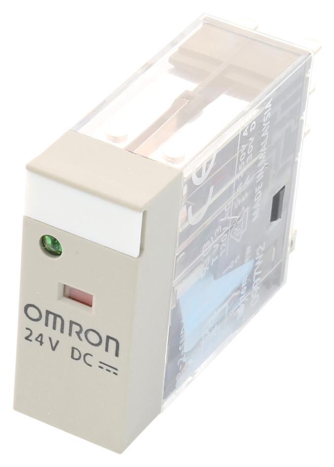 OMRON Power - General Purpose G2R-2-SND DC24 RELAY, DPDT, 250VAC, 30VDC, 5A OMRON 4375350 G2R-2-SND DC24
