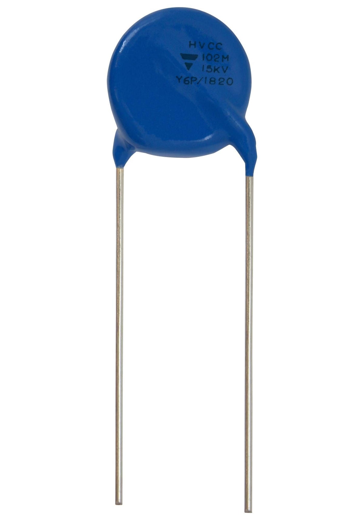 VISHAY Ceramic Disc & Plate Capacitors HVCC103Y6P152MEAX DISC CAPACITOR, 1500PF, Y6P, 10KV, RAD VISHAY 3255723 HVCC103Y6P152MEAX