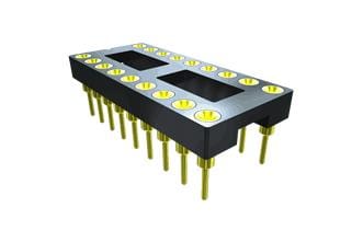 SAMTEC IC & Component Sockets ICA-624-SGT CONNECTOR SAMTEC 3683426 ICA-624-SGT