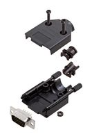 L17DTPK-P-09+L717HDE15P Hd-D Sub Connector, Plug, 15Pos, Solder Amphenol ICC