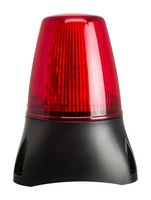 LEDA100-01-02 Beacon, Red, Continuous/Flashing, 17V MOFLASH Signalling