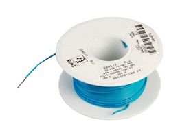 HW2843/1-1-100 Hook-Up Wire, 26AWG, White, 100FT Omega