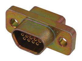 1532187-1 D Sub Conn, Rcpt, De, 9Pos, Panel Microdot - Te Connectivity