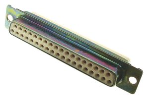DBMA44SF0 HD D-SUB SHELL, RCPT, SIZE DB, STEEL ITT CANNON