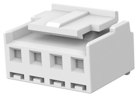 1744416-4 Connector Housing, Rcpt, 4Pos, 3.96mm Te Connectivity