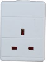 0428 Socket, Trailing, 1WAY, White Pro Elec