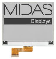 MDE042A400300BW E-Paper Display, 400 X 300 Pixels, 4.2" Midas