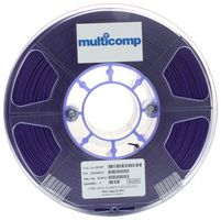 MC011446 3D Printer Filament, ABS, 1.75mm, Purple multicomp
