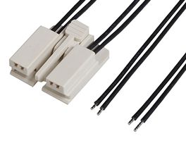 216331-1044 Cable, 4P EdgeLock Rcpt-Free End, 23.6" Molex