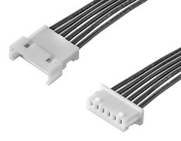 218113-0600 Cable ASSY, 6Pos Rcpt-Plug, 75mm Molex
