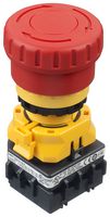 XW1E-BV402MFR E-STOP PB SW, DPST-NC, 5A, 125V, SCREW IDEC