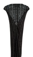 SE100PSFR-CR0 Braided Sleeve, 25.4mm, Pet, 30.5m PANDUIT