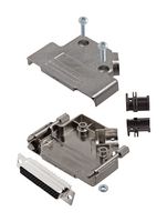 L17D45PK-M-25+L77HDB44S Hd-D Sub Connector, Rcpt, 44POS, Solder Amphenol ICC
