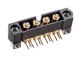 M80-MH313M5-04 Connector, Header, 4Pos, 1ROW, 4mm Harwin