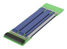 HDR-169468-01 Cable ASSY, 400P W-T-B Rcpt-Plug, 250mm Samtec