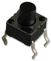 1301.9303 Switch, Pcb, Push, 7mm Schurter