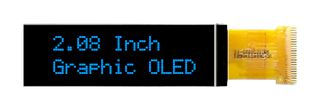 MCOT256064DY-BM Oled Graphic Display, Tab, 256X64PIXELS Midas