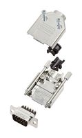 L17DTPK-M-15+L717DA15PST D Sub Connector, Plug, 15Pos, Screw Amphenol ICC