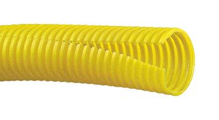 CLT75F-C4 Corrugated Loom Tubing, 30.5m, PE, Yel PANDUIT