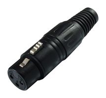 PS000229 Connector, xlr, Rcpt, 3Pos, Cable multicomp Pro