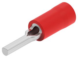 181630 Terminal, Pin, 20.57mm, 16-22AWG, Red Amp - Te Connectivity
