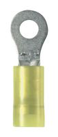 PNF10-10R-D Terminal, Ring Tongue, #10, 10AWG, Yel PANDUIT
