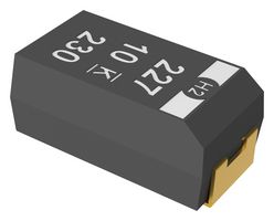 T500X107K016AG6110 Cap, 100µF, 16V, 10%, 2917 Kemet