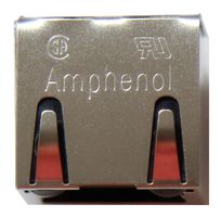 RJHSE-538A RJ45 Conn, R/A Jack, 8P8C, 1PORT, Th Amphenol ICC