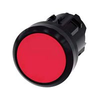 3SU10000AB200AA0 ACTUATOR, 22MM PUSHBUTTON SWITCH, RED SIEMENS
