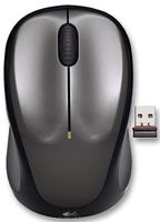 910-002201 Optical Mouse, Standard, Blk/Silver Logitech
