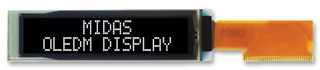 MCOT21605AX-EWM Oled, 2X16, Tab, White, Multi I/F Midas