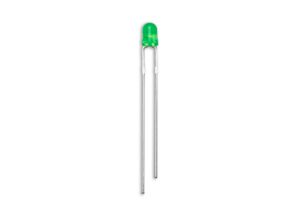 MP008270 LED, Green, 18mcd, 572nm, 3mm multicomp Pro