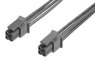 214755-2043 WTB Cord, 4P Micro-Fit Rcpt/Rcpt, 23.6" Molex