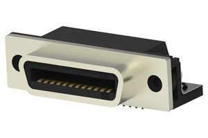 5553811-1 Connector, W-T-B, Rcpt, 24POS, Th Amp - Te Connectivity