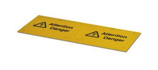WS-3K Warning Label, Danger Phoenix Contact