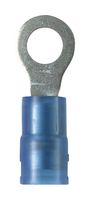 PNF14-8R-M TERMINAL, RING TONGUE, #8, 14AWG, BLUE PANDUIT