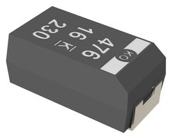 T520A107M006ATE025 Cap, 100uF, 6.3V, TANT, Polymer, Case A Kemet