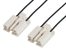 216330-1022 Cable, 2P EdgeLock Rcpt-Rcpt, 5.9" Molex