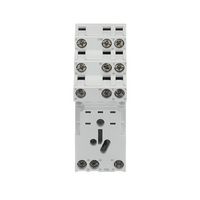 1SVR405651R2100 Relay Socket, 7A, 250V, DIN Rail ABB