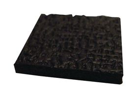 Asps-12-062 Feet, Square, Polyolefin, 1.6mm, Black ESSENTRA Components