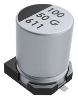 EDH477M016A9MAA Cap, 470UF, 16V, Alu Elec, SMD Kemet