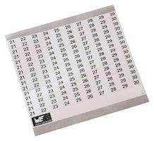 691900110301 Terminal Block, Label, 21-30, 3.5mm Wurth Elektronik