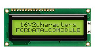 FC1602N01-FHYYBW-51SE Lcd Display, Cob, Transflective, STN FORDATA
