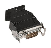 09670150452 D Sub Backshell, 45/180DEG, Size DA Harting