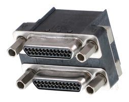 83619-9011 Stacked Micro-D Sub Conn, 25P Plug-Plug Molex